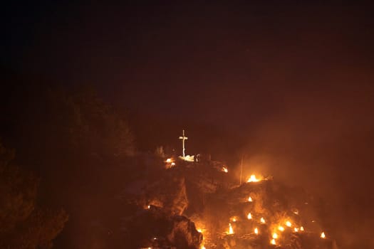 A light fest in Southern Germany.