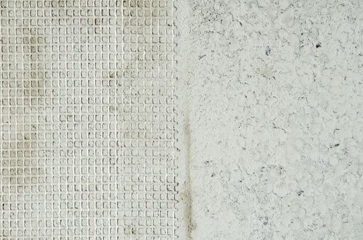 Texture of two types of wall adjustment.