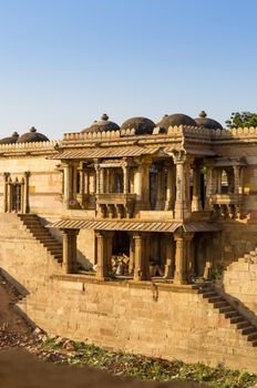 Sarkhej Roza mosque in Ahmedabad, Gujarat, India