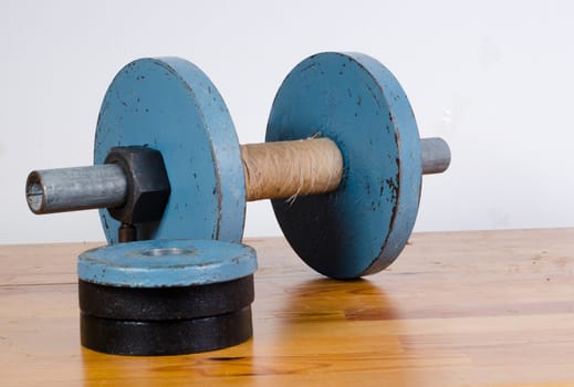 old dumbbell