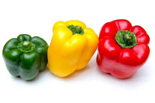 Colored peppers