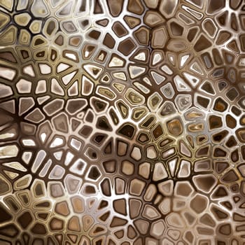 Abstract background brown and beige tones of the mosaic texture