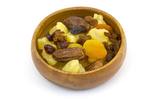 different dried fruits
