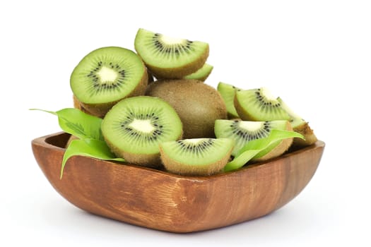 kiwi fruits in a bowl