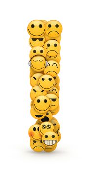   compiled from Emoticons smiles with different emotions