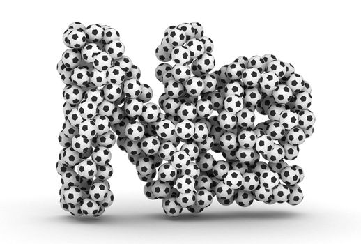 Soccer football Balls Font