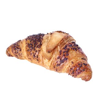 Croissant on a white background