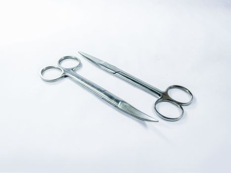 Surgical instruments in a setup of two