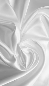 Smooth elegant white silk can use as wedding background 