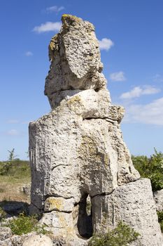 Pobiti Kamani (Standing Stones, Stone Forest) Unique Natural Rock Phenomenon, Varna, Bulgaria