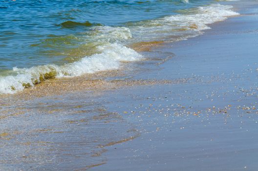 Beach, sand, sun and sea, sea views from the beach.