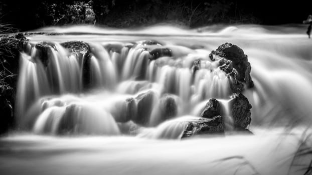 The Awash River flowing through the dense vegetation in the Rift Valley area of Ethiopia