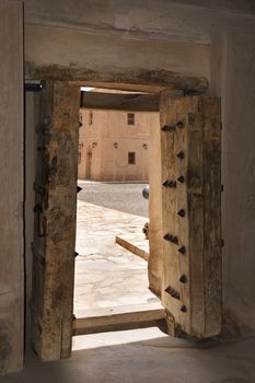 Image of fort al jabreen in Oman