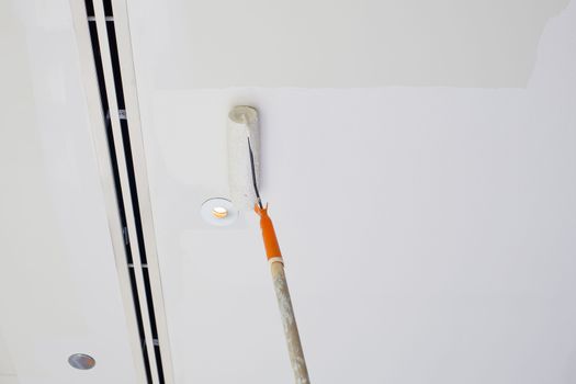 painting a ceiling