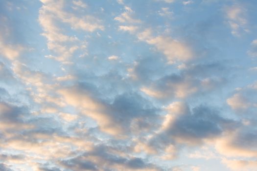 dramatic cloud over the sky with copyspace