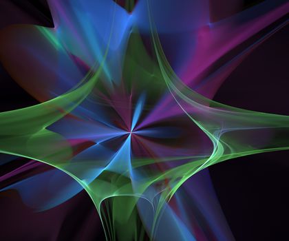 Computer generated fractal artwork for creative art,design and entertainment