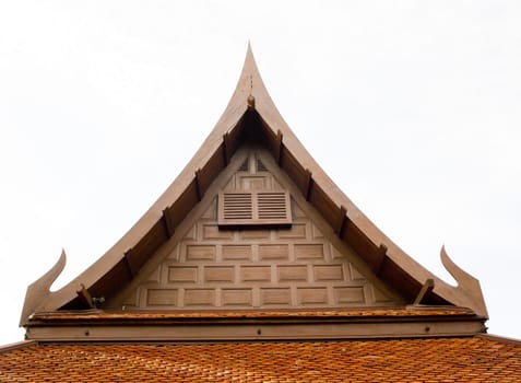 Thai style roof for house