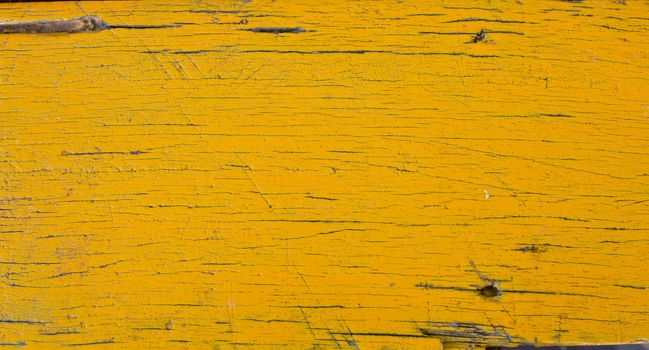 Yellow color of wood texture background