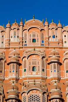 Hawa Mahal palace in Jaipur, Rajasthan, India
