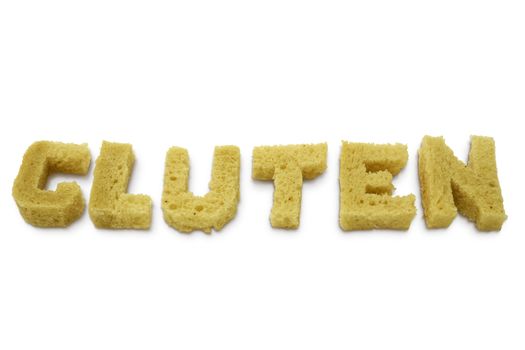 word gluten composed of slices of bred