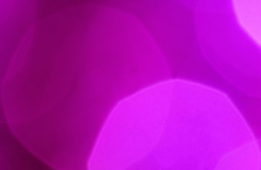 Abstract purple circle christmas lights as background.