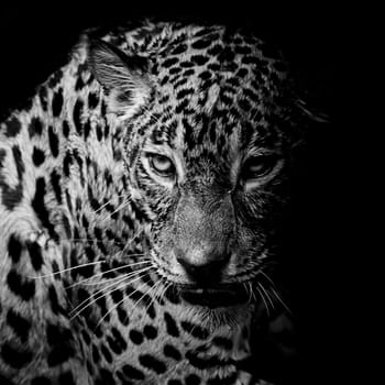 Leopard portrait