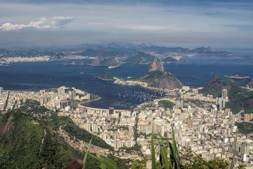 Scenic view of Rio de Janeiro in Brazil