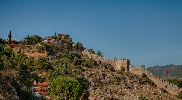 The city and the castle wall