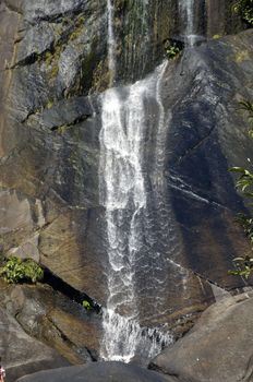 Waterfall in tropical forest Malaysia, Langkawi.