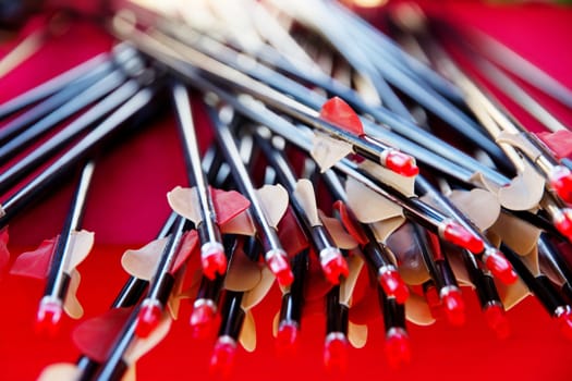 Arrows close up