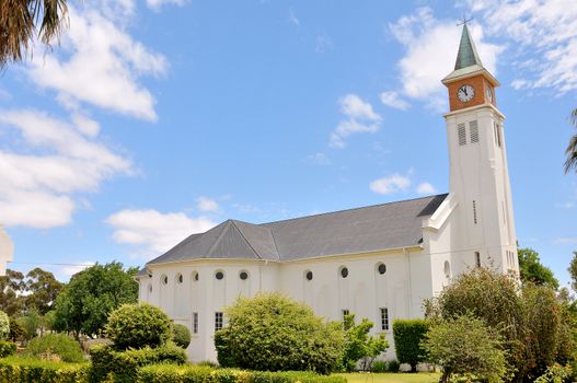 Dutch Reformed Church in Touwsriver in the Western Cape Province of South Africa
