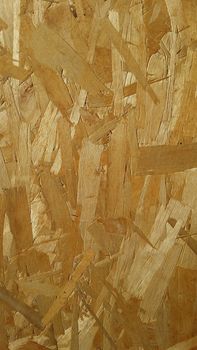 Particle board often used on construction sites