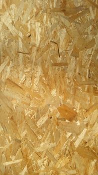 Particle board often used on construction sites