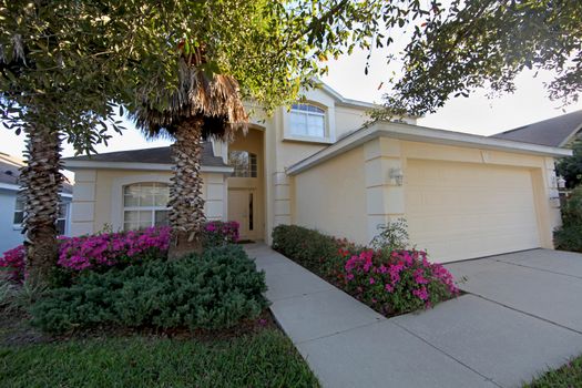 A Front Exterior of a Home in Florida