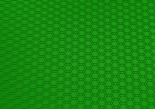 Abstract honeycomb background 3d illustration or backdrop.