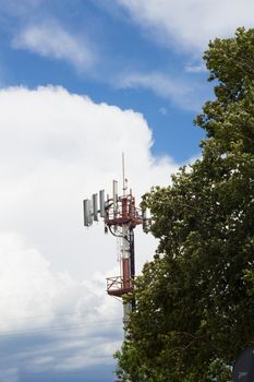 Communications Tower in the park