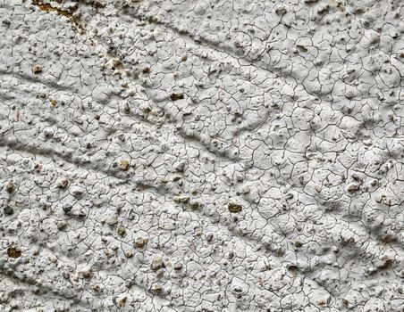 background or texture old white patterned plaster
