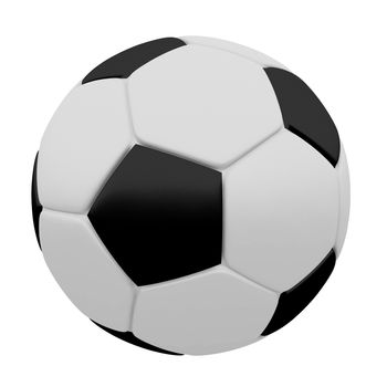 3d render soccer football