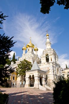 Alexander Nevsky Cathedral inYalta. Crimea. Ukraine.