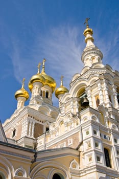 Alexander Nevsky Cathedral in Yalta. Crimea. Ukraine.