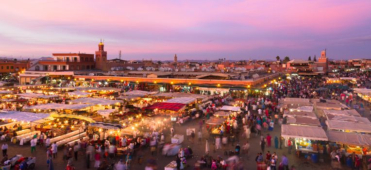 Jamaa el Fna also Jemaa el-Fnaa, Djema el-Fna or Djemaa el-Fnaa is a square and market place in Marrakesh, Morocco, Africa. UNESCO Masterpiece of the Oral and Intangible Heritage of Humanity.