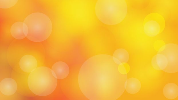Abstract blur bokeh orange.Vector bokeh background EPS 10