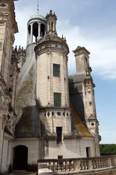 Castle of Chambord in Cher Valley, France