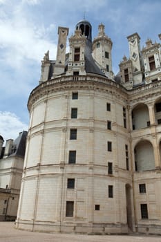 Castle of Chambord in Cher Valley, France