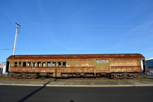 Old train in Astoria