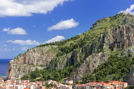 Ancient Cefalu city, Sicily, Italy