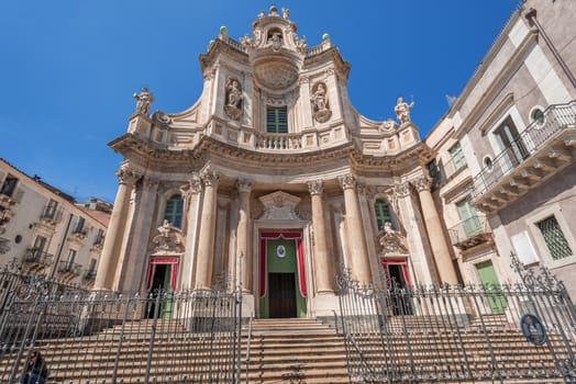 Basilica della Collegiata, Catania, Sicily, Italy