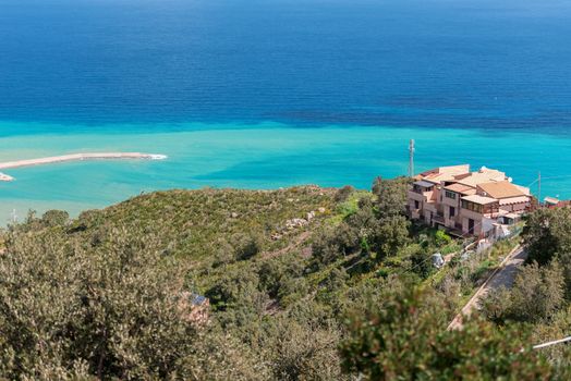 Modern house at Sicily, Italy