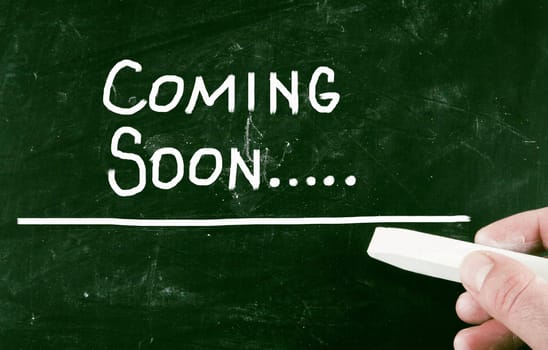 coming soon concept