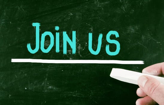 join us concept